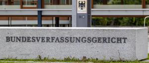 Das Bundesverfassungsgericht in Karlsruhe.