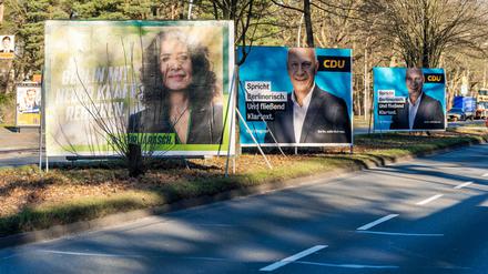 Wahlkampf in Berlin 2023.