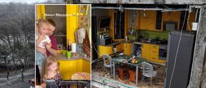 Am Samstag, den 14.1. zerstörte eine russische Rakete das Leben von Olga Korenowskyi. In ihrer Küche, deren Foto zum Symbol für Russlands Gewalt wird, hatte sie kurz zuvor noch den Geburtstag ihrer Tochter gefeiert.