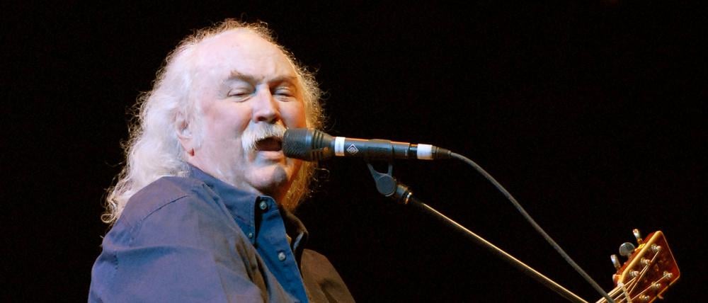 Fast alles hat sich geändert ind David Crosbys Leben. Aber der Schnauzer blieb.