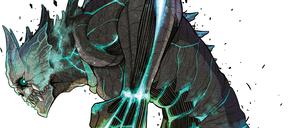 Die Hauptfigur von „Kaiju No. 8“.