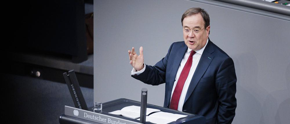 Armin Laschet (CDU) im Bundestag.