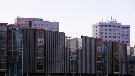 Wohnhäuser in Potsdam.