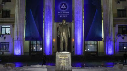 Das Gebäude des Atomkonzerns Rosatom in Moskau.