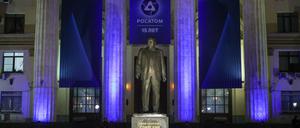 Das Gebäude des Atomkonzerns Rosatom in Moskau.