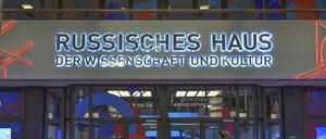 Russisches Haus der Wissenschaft und Kultur in der Friedrichstraße in Berlin-Mitte.