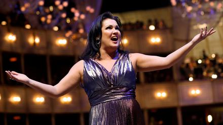 Operndiva Anna Netrebko, hier bei einer Probe für den Wiener Opernball 2019.  
