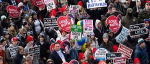 Tausende sind beim „March for Life“ in Washington.