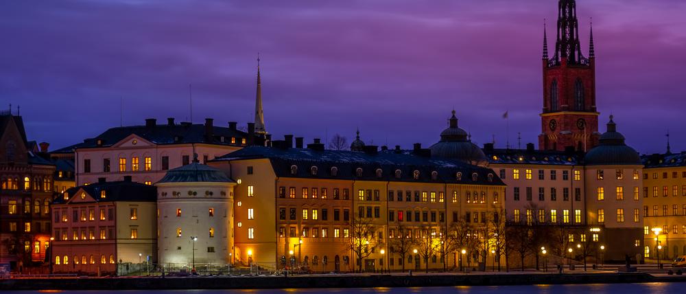 Ein Blick auf die Altstadt in Stockholm. (Symbolbild)