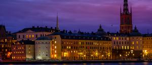 Ein Blick auf die Altstadt in Stockholm. (Symbolbild)