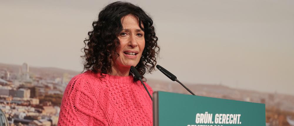 Bettina Jarasch (Bündnis90/Die Grünen) ist Verkehrssenatorin und Spitzenkandidatin für die Abgeordnetenhauswahl in Berlin.
