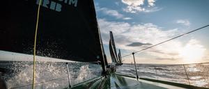 Linienschiffe. Die Imocas starteten am 15. Januar in Alicante zu ihrem Rennen um die Welt. 