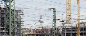 In Berlin werden immer noch viele Flächen neu bebaut. 