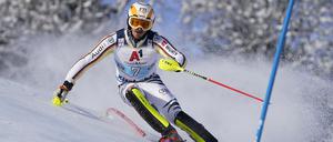 Knapp vorbei. Linus Straßer wird im Slalom von Kitzbühel Vierter.