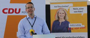 Oliver Nill, Kreischef der Potsdamer CDU.