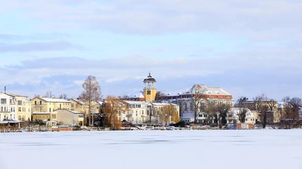 Die Berliner Vorstadt im Winter