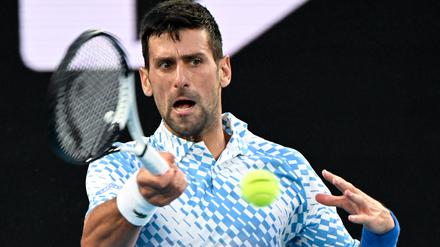 Gut im Fluss. Novak Djokovic hat seine Leihtigkeit wiedergewonnen.