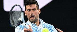 Gut im Fluss. Novak Djokovic hat seine Leihtigkeit wiedergewonnen.