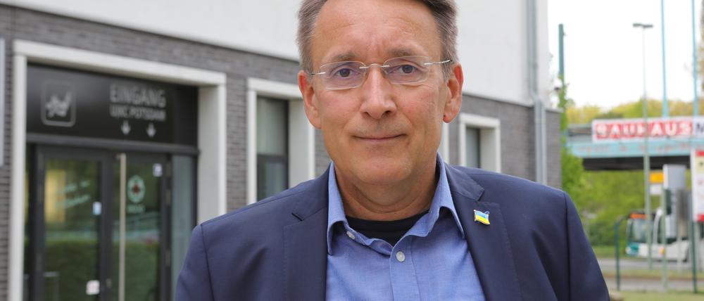 Pete Heuer, Mitglied im Vorstand der SPD-Fraktion der Landeshauptstadt und Vorsitzender der Stadtverordnetenversammlung.