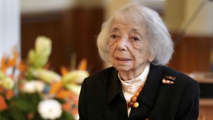 Margot Friedländer, Holocaust-Überlebende.