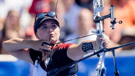 Katharina Bauer überzeugte in Nimes mit Nervenstärke.