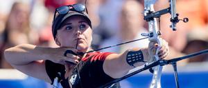 Katharina Bauer überzeugte in Nimes mit Nervenstärke.