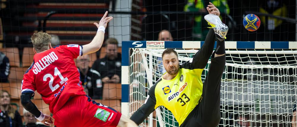 Eine starke Leistung von Torwart Andreas Wolff reichte gegen Norwegen nicht.