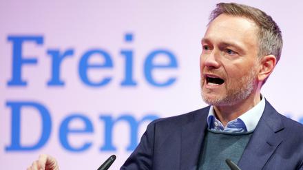Bundesfinanzminister Christian Lindner (FDP).
