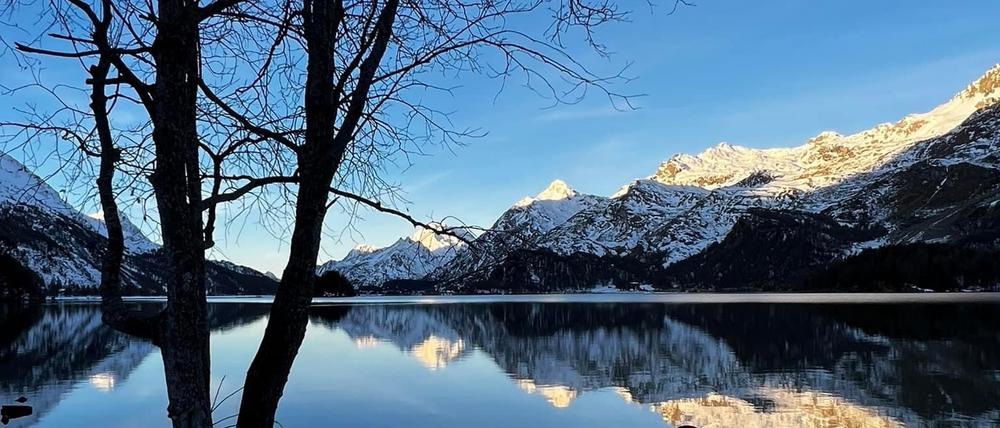 Das Festival findet in der Schneelandschaft des Oberengadin statt,
