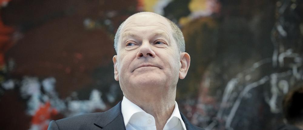 Bundeskanzler Olaf Scholz