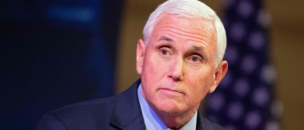 Mike Pence war unter Trump zwischen 2017 und 2021 Vizepräsident der USA.