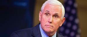 Mike Pence war unter Trump zwischen 2017 und 2021 Vizepräsident der USA.