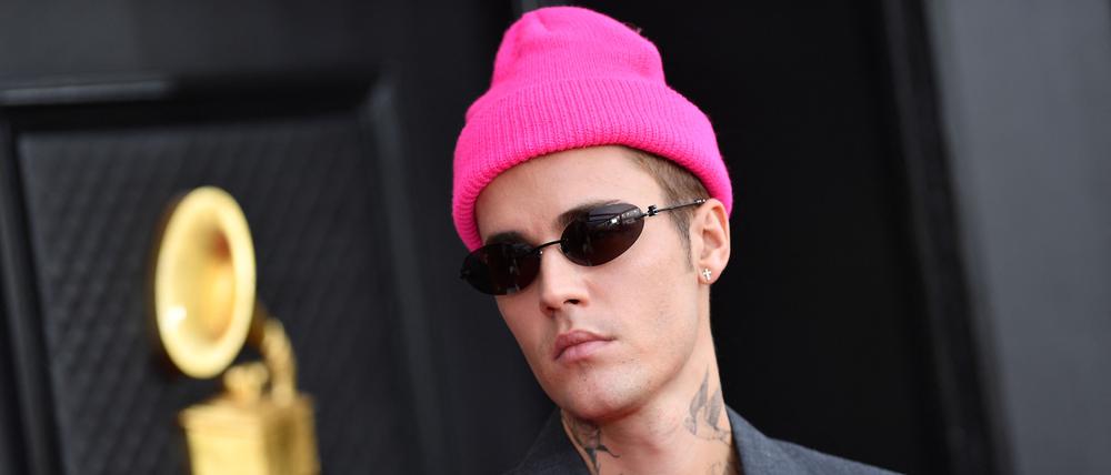Justin Bieber bei den Grammy Awards im vergangenen Jahr.