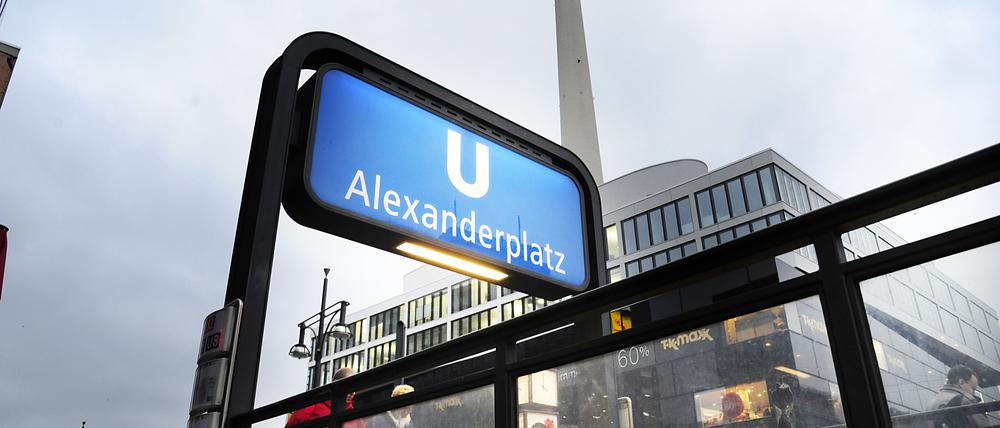 Hotel-Baustelle an der Grunerstraße nähe Alexanderplatz.