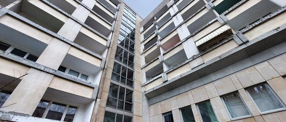 Der Wohnblock Staudenhof