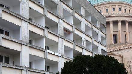 Der Wohnblock „Staudenhof“ soll weichen