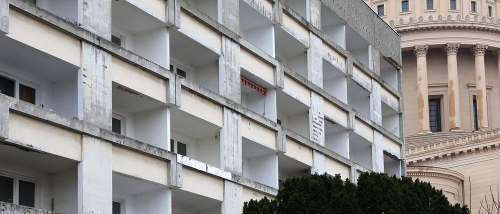 Der Wohnblock „Staudenhof“ soll weichen