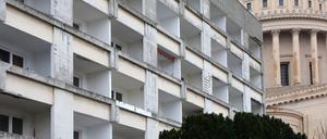 Der Wohnblock „Staudenhof“ soll weichen