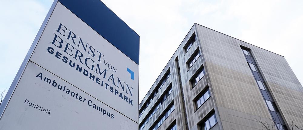 Das Klinikum „Ernst von Bergmann“ in der Potsdamer Innenstadt