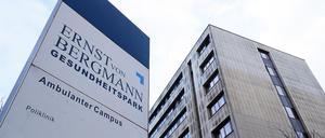 Das Klinikum „Ernst von Bergmann“ in Potsdam. 