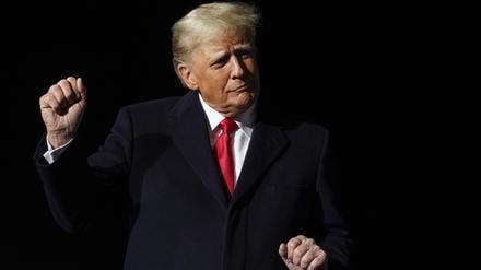 Donald Trump bei einer Veranstaltung im November 2022.