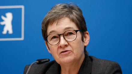 Wissenschaftssenatorin Ulrike Gote (Grüne).