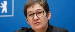 Ulrike Gote (Grüne), Gesundheitssenatorin von Berlin.
