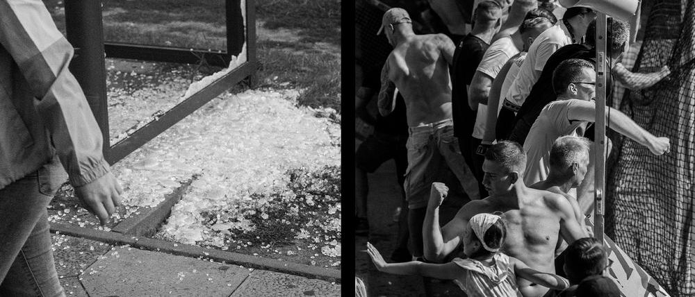 Für seine Bildserie „Deponie“ fuhr Tobias Kruse 8.000 Kilometer durch den Osten Deutschlands, auf der Suche nach den Spuren und Narben der Wiedervereinigung. Fotobuch erschienen bei Spector Books, Ausstellung bis 18.2., ARTCO Galerie, Frobenstr. 1.