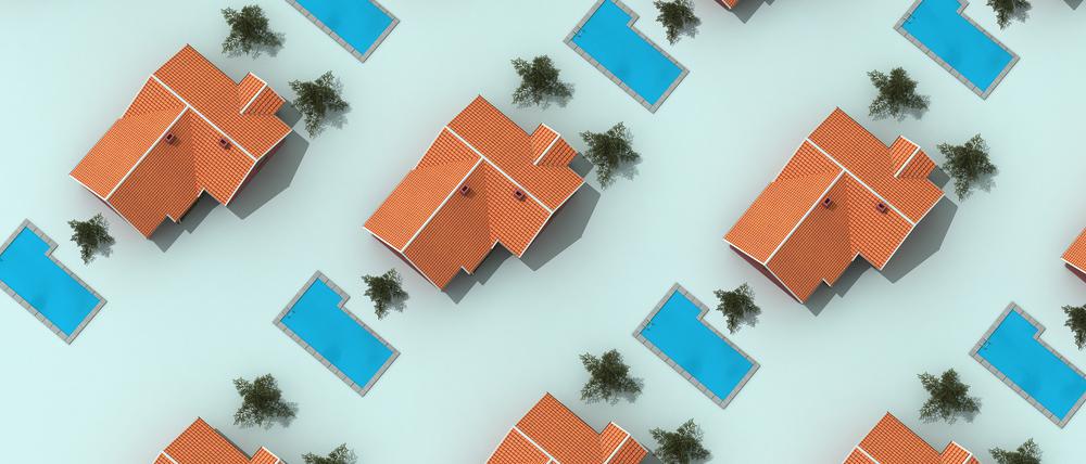 Wohlhabend per Testament: Vor allem teure Immobilien machen Erben reich.