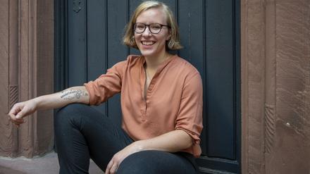 Die österreichische Schriftstellerin Raphaela Edelbauer