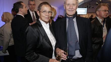 Anne Klose mit Ehemann Hans-Ulrich Klose / Henry A. Kissinger Prize Ceremony 2014 am 10. Oktober 2014 in der American Academy Berlin / *** Anne Klose with Husband Hans Ulrich Klose Henry a Kissinger Prize Ceremony 2014 on 10 October 2014 in the American Academy Berlin Copyright: x