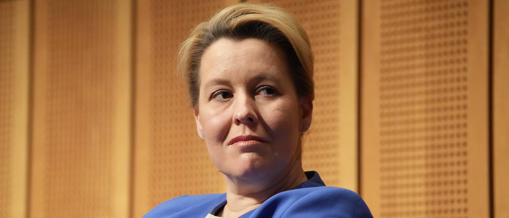 Berlins Regierende Bürgermeisterin Franziska Giffey (SPD).