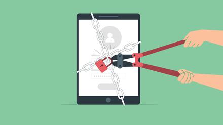 Firmen müssen sich vor Cyberattacken schützen (Illustration) 