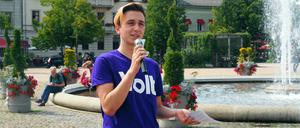 Benjamin Körner tritt für die Volt-Partei in Potsdam an.